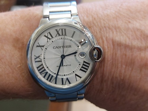 Cartier ballon bleu 42mm - cartier,