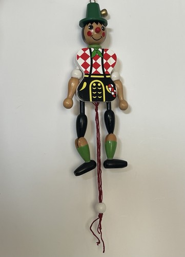 German wooden jumping jack - german, toy