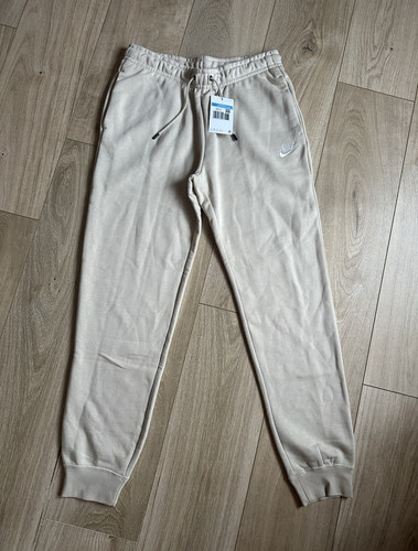 Nike beige fleece jogger - nike,