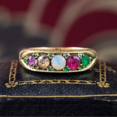 Antique victorian gemstone - antique,
