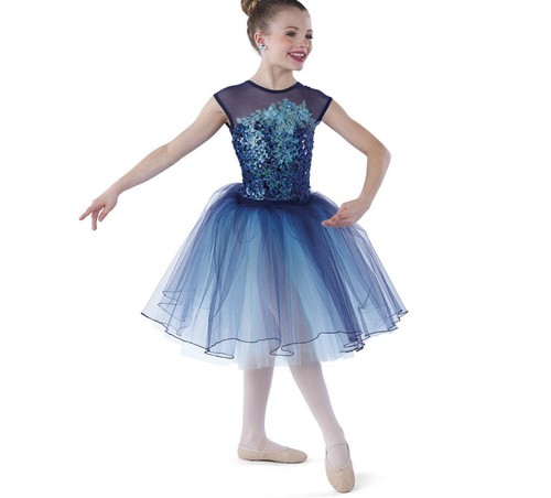 Wish come true blue floral - a,