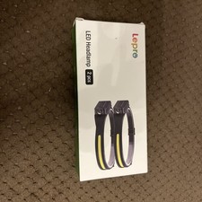 Lepro Head Torch, [2 Pack] LED Headlamp