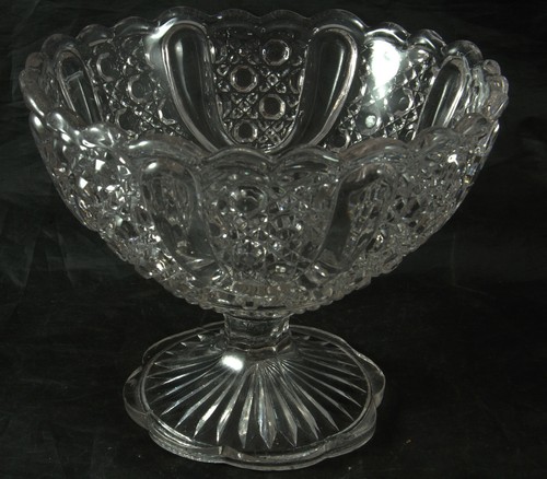 Crystal footed bowl - footed,