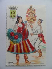 Embroidered Silk Postcard