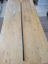 7/16" x 48" Black Painted