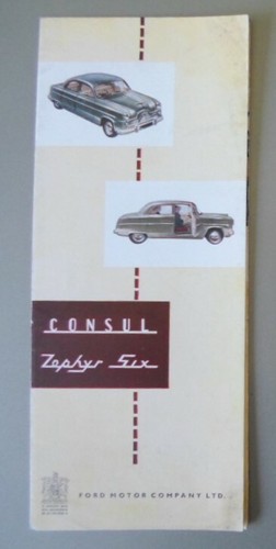 Ford consul zephyr - zephyr, six