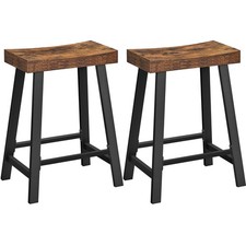 VASAGLE Bar Stools, Set of 2