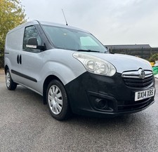 2014 Vauxhall Combo Crew Cab Aug 26 MOT New Clutch & Service Tailgate Tidy Van!
