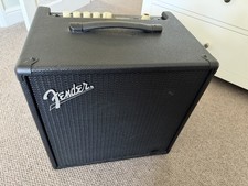 Fender Rumble Studio 40 Bass Guitar Amplifier Combo + Fender MGR-4 Foot Switch!