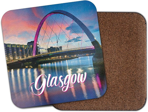 Glasgow square coaster - square,