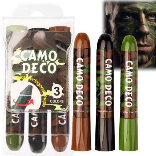 Color camo face paint - color,