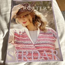 Crofter Sirdar Knitting Pattern Book 349 - 16 Family Designs Fair Isle Effect DK