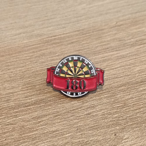 New darts 180 metal pin - new, badge