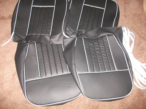 Mgb roadster leather front - mgb,