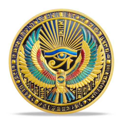 Ancient egyptian pharaoh coin - ancient,