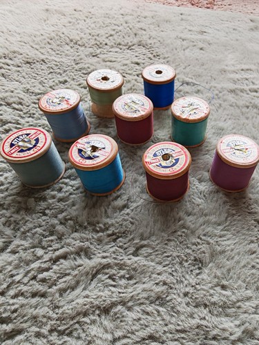 Sylko vintage wooden cotton - vintage,