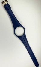 Omega dynamic leather strap
