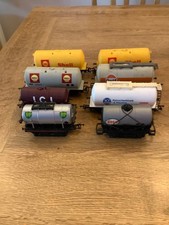 00 Gauge Various Tanker Wagons x 8