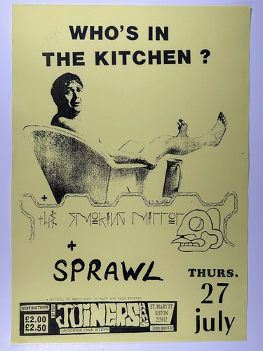 Who the kitchen poster - who’s,