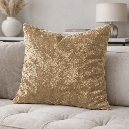 Crushed velvet cushion covers - velvet,