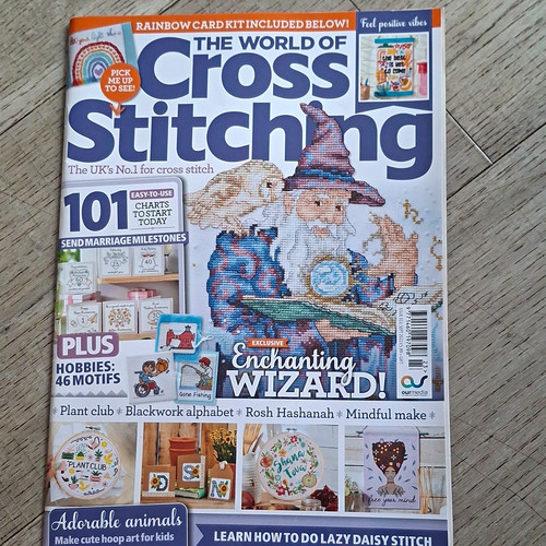 The world cross stitching - of,