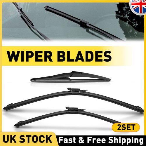 Front wiper blades - &, rear