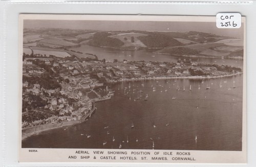 Mawes aerial view of - st,