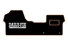 VAN MATS FOR VAUXHALL VIVARO FRONT 2019 & ON ALL WEATHER TAILORED BLACK CARPET