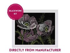 Riolis blackwork kit - blackwork, lace