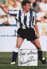 DANNY WILSON Signed 12x8 Photo