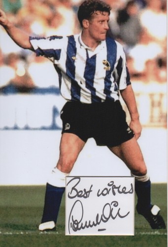 Danny wilson signed 12x8 photo - wilson,