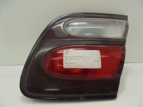 Nissan almera hatch rear light - rear,