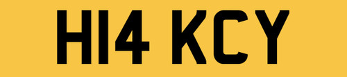 Cherished number plate - cherished,