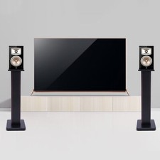 1 Pair 28" Wood Speaker Stand