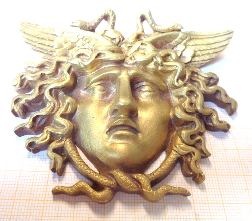 Antique used case part bronze - used,