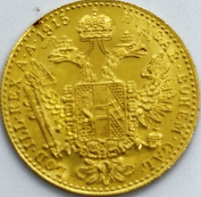 1915 1 Ducat Austria Gold