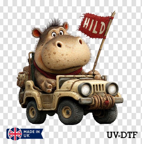 Hippo jeep dtf - on, uv