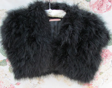 John Lewis BLACK MARABOU
