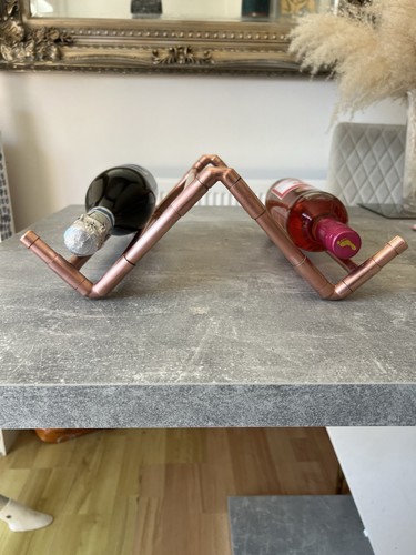 Handmade 15mm copper wine - 15mm, rack