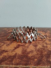 Vintage Silver Metal Hinged