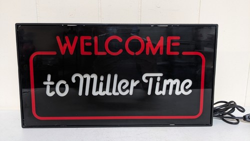 Vintage 1984 miller time - 1984,