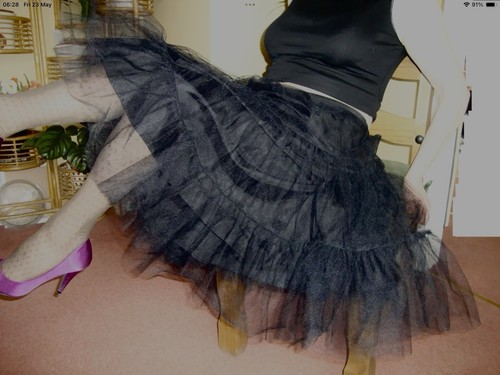 Black vtg 50s style - vtg,