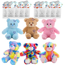 Build Make a Bear Making Party at home - 8" Teddy Bear Selection - 6 kits