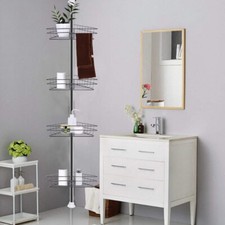 4 Tier Steel Bathroom Corner