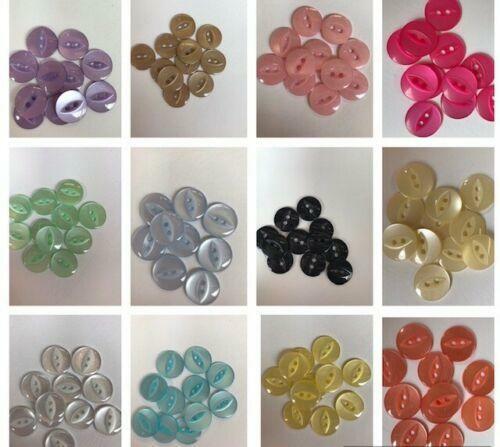 Fish eye buttons various - eye,