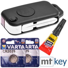 REPAIR Flip Key Shell Case HU39 for Mercedes Benz W210 R129 W202 1 Button