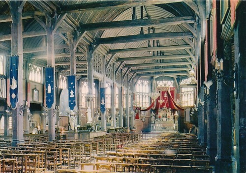 Old postcard honfleur - old,