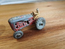 Lesney Miniature Tractor With Driver Intact
