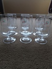 6 Official San Miguel Pint Lager / Beer Glasses