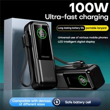 90000mAh Power Bank Pack 100W